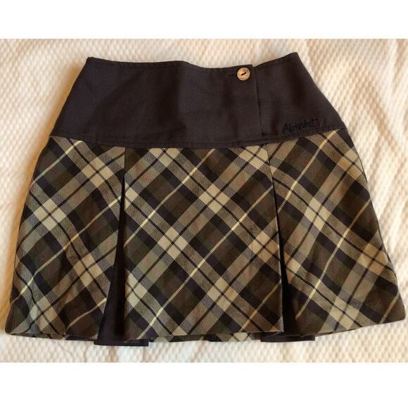 Alphabet Other - Alphabet By Duguy Creations Brown Plaid Skirt Girls Size 4